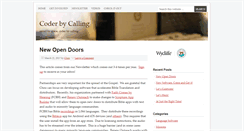 Desktop Screenshot of coderbycalling.com